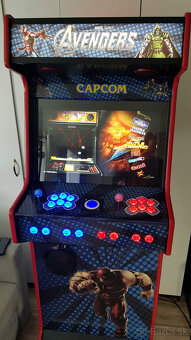 Avengers Arcade automat, jukebox a virtuálny flipper - 13