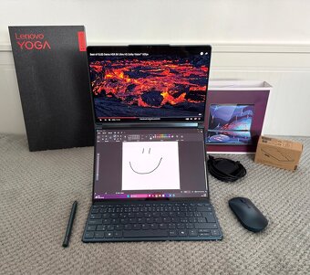 Nový Lenovo Yoga Book 9 13IMU9 2x OLED displej, 32GB, 1TB - 13