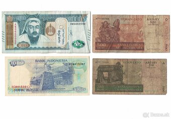 Zbierka bankoviek po 2 eura a 3eur - rôzne - 13