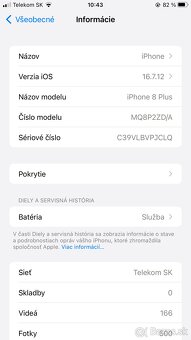 iPhone 8 plus 256GB čierny - 13