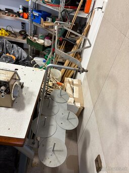 Jednoihlový šicí stroj a 5- nitný  overlock Textima - 13