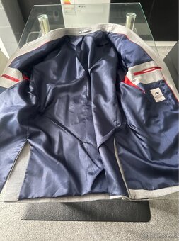 Pánsky krátky elegantný kabát a pánske sako 170cm - 13