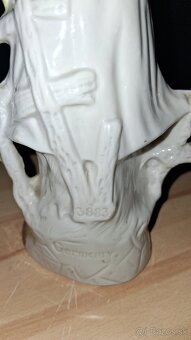 Porcelánová soška/figúrka Pastierka značená Germany - 13