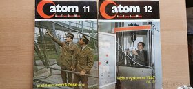 ZĽAVA: Časopis ATOM 1982-1986 spolu 26ks - 13