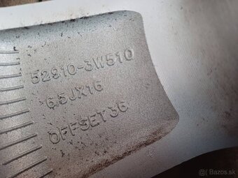 Orig.hliníkové disky Kia/Hyundai R16, 5x114,3 - 13