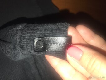 CALVIN KLEIN originál pánska mikinka/metalická L/XL - 13