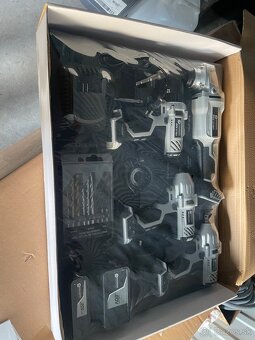 Dielenský vozík Stahlgruppe Jumbo + Aku set náradia - 13