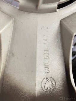 5x100 R15 6J ET38 Škoda Fabia + 185/60 R15 - 13