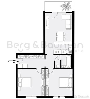 PREDAJ - 3-izbový byt, TOP LOKALITA, PREDPRÍPRAVA NA KLÍMU - 13