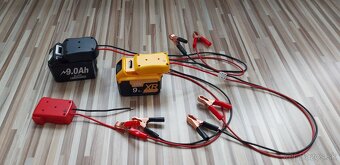 Štartovacie káble, pre Aku Makita/DeWALT/Milwaukee/BOSCH - 13