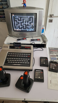 Philips Videopac G7000 (1980) – 4 hry, 2 joysticky + adaptér - 13