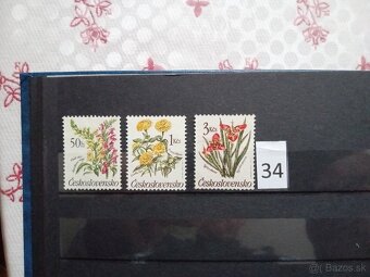 Poštové známky č.434 - ČESKOSLOVENSKO II. - 20 sérií - 13