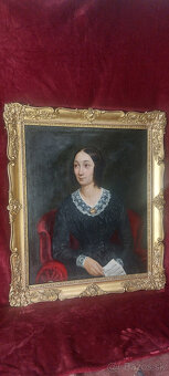 PORTRÉT DÁMY 1846 - 13