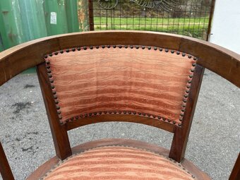 Secesná garnitúra sofa + 2 kreslá garnitúra - 13