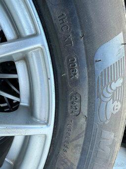 PREDÁM sadu 17" AL disky Mercedes-Benz +zimné pneu MICHELIN - 13