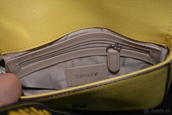 DKNY crossbody kožená kabelka - 13