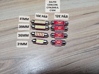 LED D2S aj ine LED a diagn.pristroje,Adaptery H7 - 13