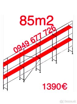 Predám lešenie pozinkované certifikované - 13
