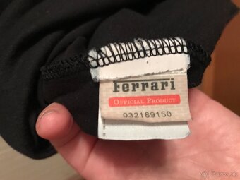 FERRARI originál black damske saty S/M - 13