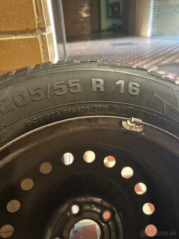 Plechové 5x114,3 r16+zimné pneu Vredestein Wintrac 205/55 - 13