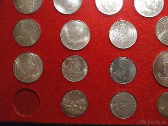Sada Československých Strieborných mincí 1928-1992 - 13