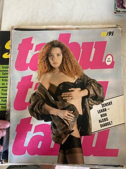 Erotické časopisy Tabu Sextabu Leo Zbierka 90te roky - 13