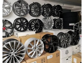 Škoda Kodiaq, Vw Tiguan alu disky 5x112 R18 ET39 7,5J 1221 - 13