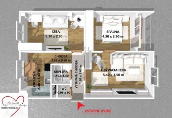 Útulný rodinný byt s balkónom v srdci Leopoldova - 13