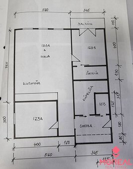 Veľký 96 m2  2 izbový byt s garážovým státím Topoľčany Centr - 13