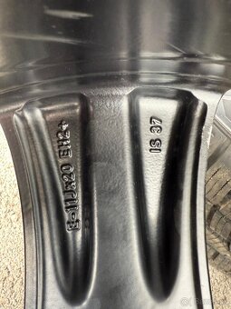 ORIGINAL BMW X5/X6 5x120 R20 DISKY DVOJROZMER ZIMA - 13