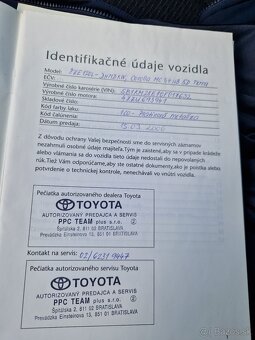 Toyota Corolla 1.4 VVTi, benzin, servisna historia - 13