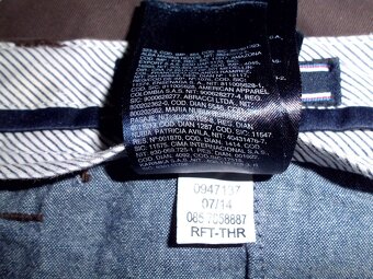 Tommy Hilfiger pánske chino nohavice s elastan M 32/34 - 13