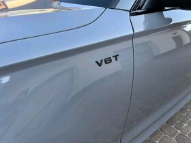 Napis logo znak AUDI V6T V8T na blatniky - 13
