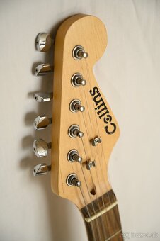 Elektrická gitara - Collins stratocaster - Korea - 24# - 13