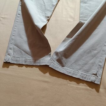 Hugo Boss béžové plátené nohavice chino pants W34 L32 - 13