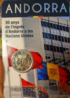 2eur.sk - pamätné 2€ euro Andorra - Proof + BU - 13