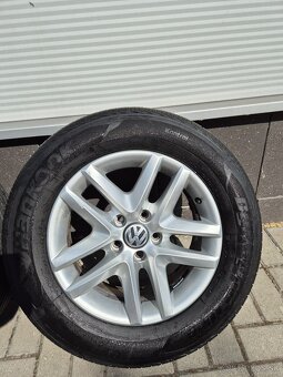 VW Tiguan sada al diskov s letnými pneu - 13