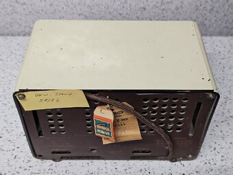 TE-KA-DE Z483 》Starožitné elektronkové radio 》bakelit Tekade - 13