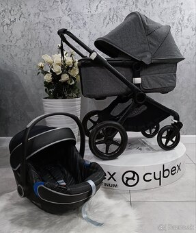 BUGABOO FOX3 TERÉNNA TROJKOMBINÁCIA STELLAR BLACK MELANGE - 13