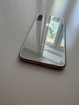 iPhone X 64GB Silver - TOP STAV - 13