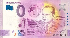 0 euro bankovka / 0 € souvenir - 2020 - 13