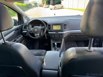 VW SHARAN 2.0 TDI DSG 7 MIESTNY PANORÁMA KLÍMA ŤAŽNÉ KOŽA - 13