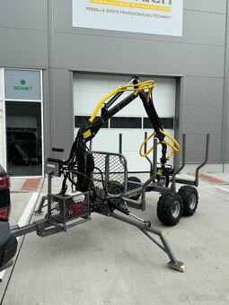 Vývozka - príves na drevo JANSEN HRW-30 3T - 13