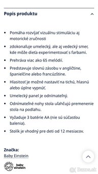 Interaktívny stolík Baby Einstein - 13