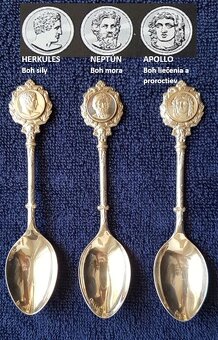 Investičné Striebro–zberateľská sada bohov Ríma-Londýn 1971 - 13