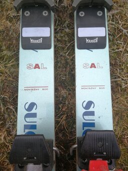 Staré drevené lyže Sulov - 13