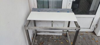 Nerezové pracovné gastro stoly, kuchynský stôl - 13
