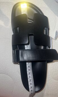 Hermes Sandal Chypre čierne - 13