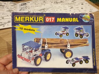 2 x stavebnica Merkur a 1x stavebnica Meccano - 13
