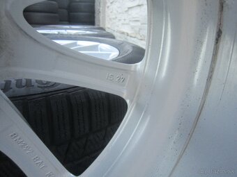 4x 17" AL disky org. BMW530d Xdrive so zim. pneu 225/55R17  - 13